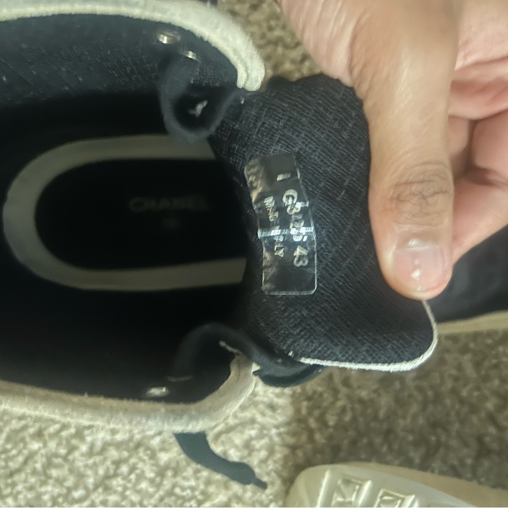 Chanel Black Sneakers - Picture 2 of 8
